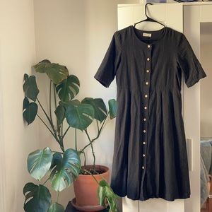 Roolee Dark Plaid Dress